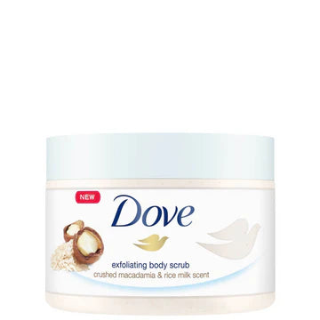 DOVE CRUSHED MACADAMIA SCRUB