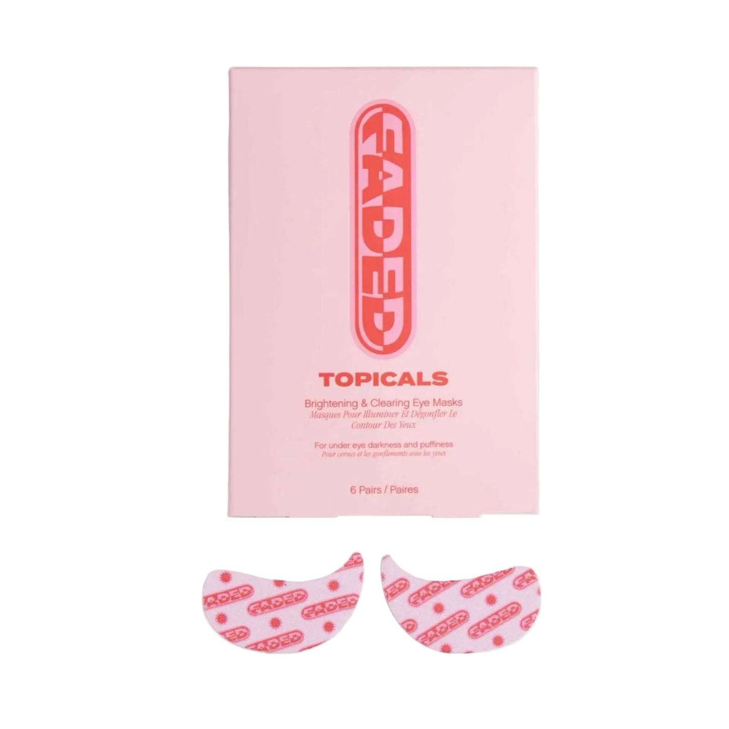 TOPICALS FADED UNDER EYE MASK FOR DARK CIRCLES