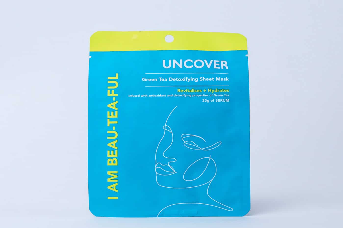 UNCOVER I AM BEAU-TEA-FUL MASK