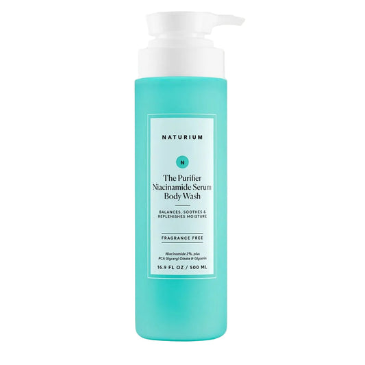 NATURIUM THE PURIFIER NIACINAMIDE SERUM BODY WASH 500ML