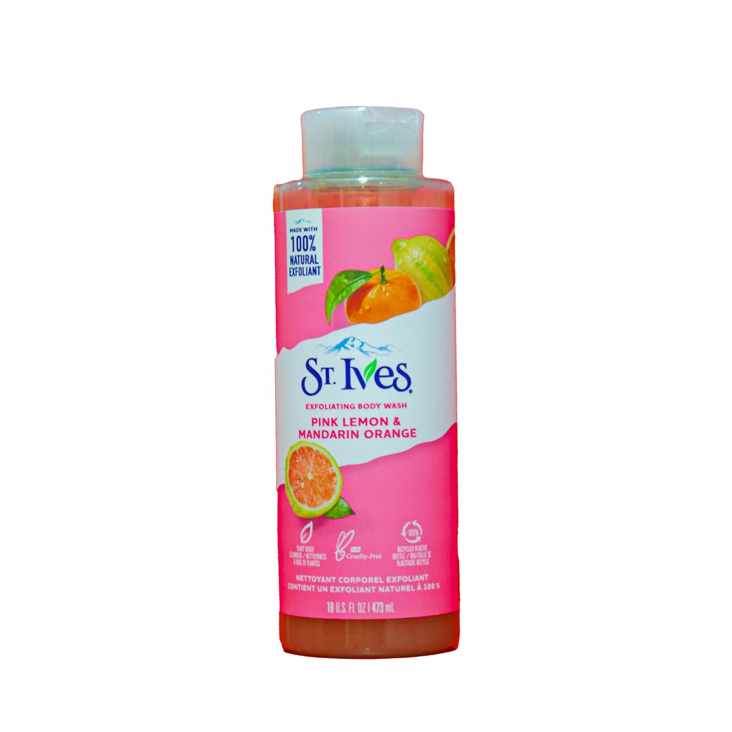 ST. IVES PINK LEMON AND MANDARIN ORANGE 450ML