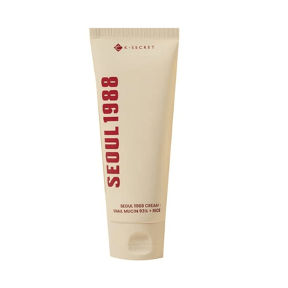 K-SECRET SEOUL 1988 CREAM SNAIL MUCIN 93% + RICE 100ml