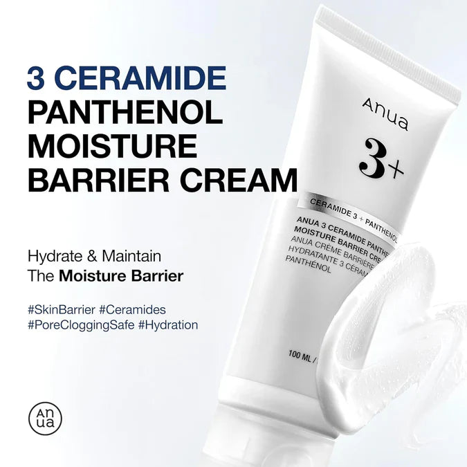 ANUA 3+ CERAMIDE + PANTHENOL MOISTURE BARRIER CREAM