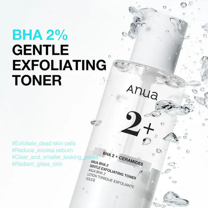 ANUA BHA 2% GENTLE EXFOLIATING TONER 150ML