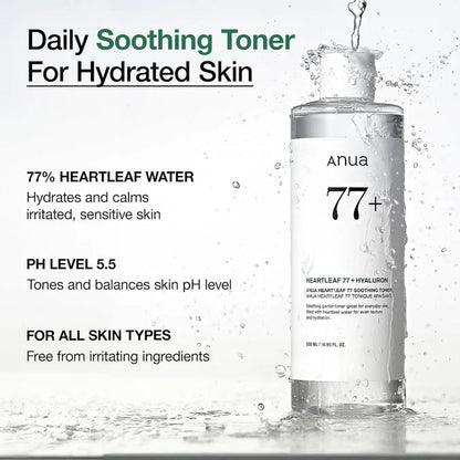 Anua Heartleaf 77 Soothing Skin Toner 250ML