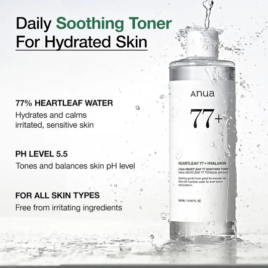 Anua Heartleaf 77 Soothing Skin Toner 250ML