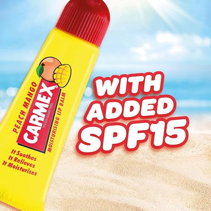 CARMEX LIP BALM-PEACH & MANGO