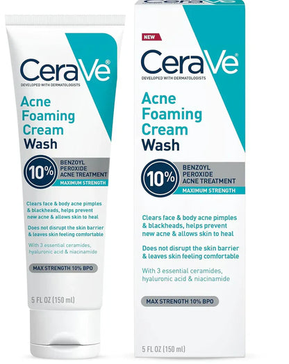 CERAVE ACNE FOAMING CLEANSER 10%