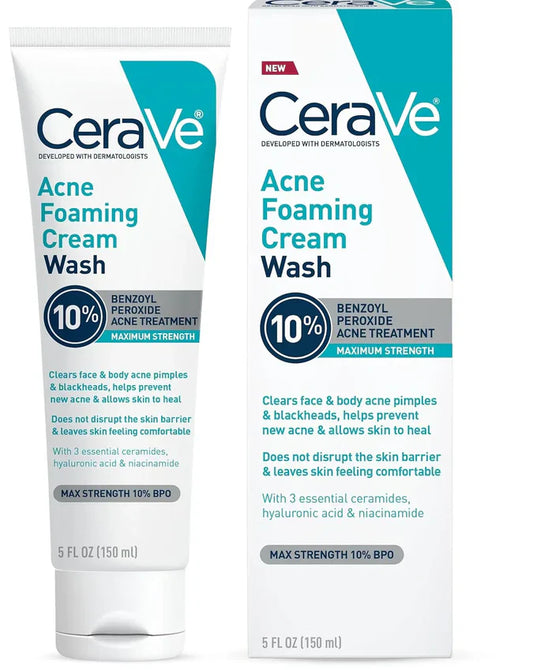CERAVE ACNE FOAMING CLEANSER 10%