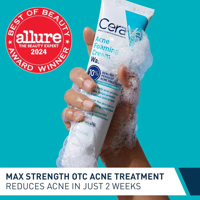 CERAVE ACNE FOAMING CLEANSER 10%