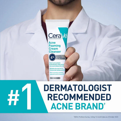 CERAVE ACNE FOAMING CLEANSER 4%