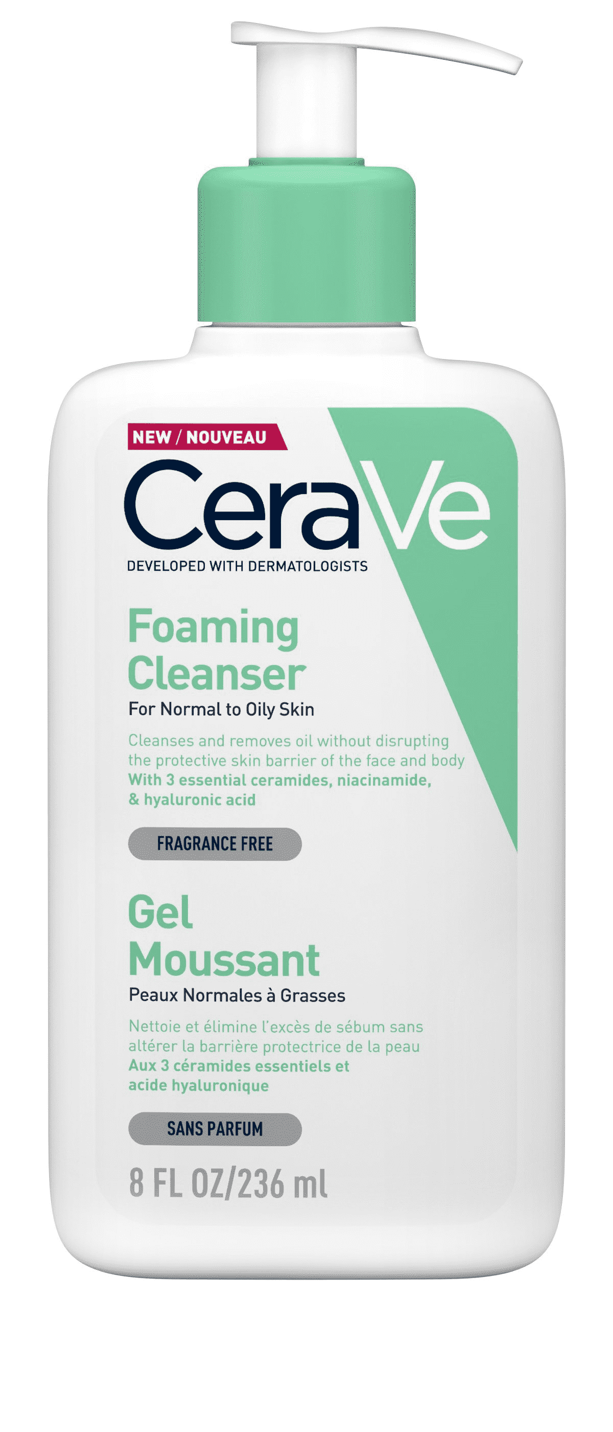CERAVE FOAMING CLEANSER 236ML