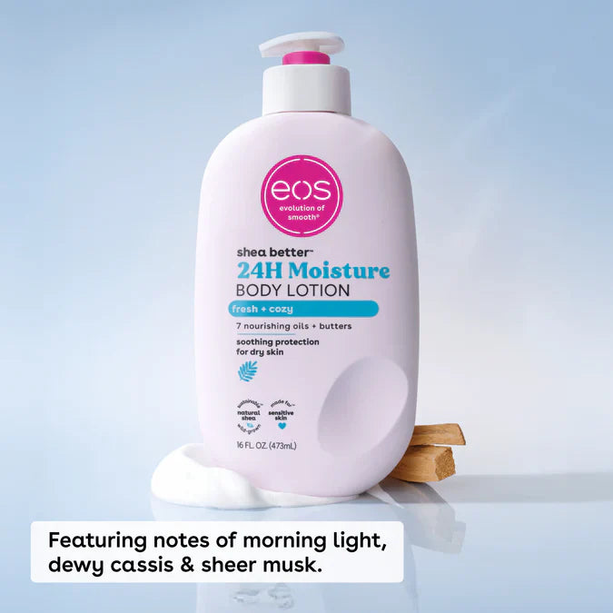 EOS BODY LOTION -FRESH AND COZY