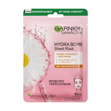 GARNIER HA+CHAMOMILE SHEET MASK