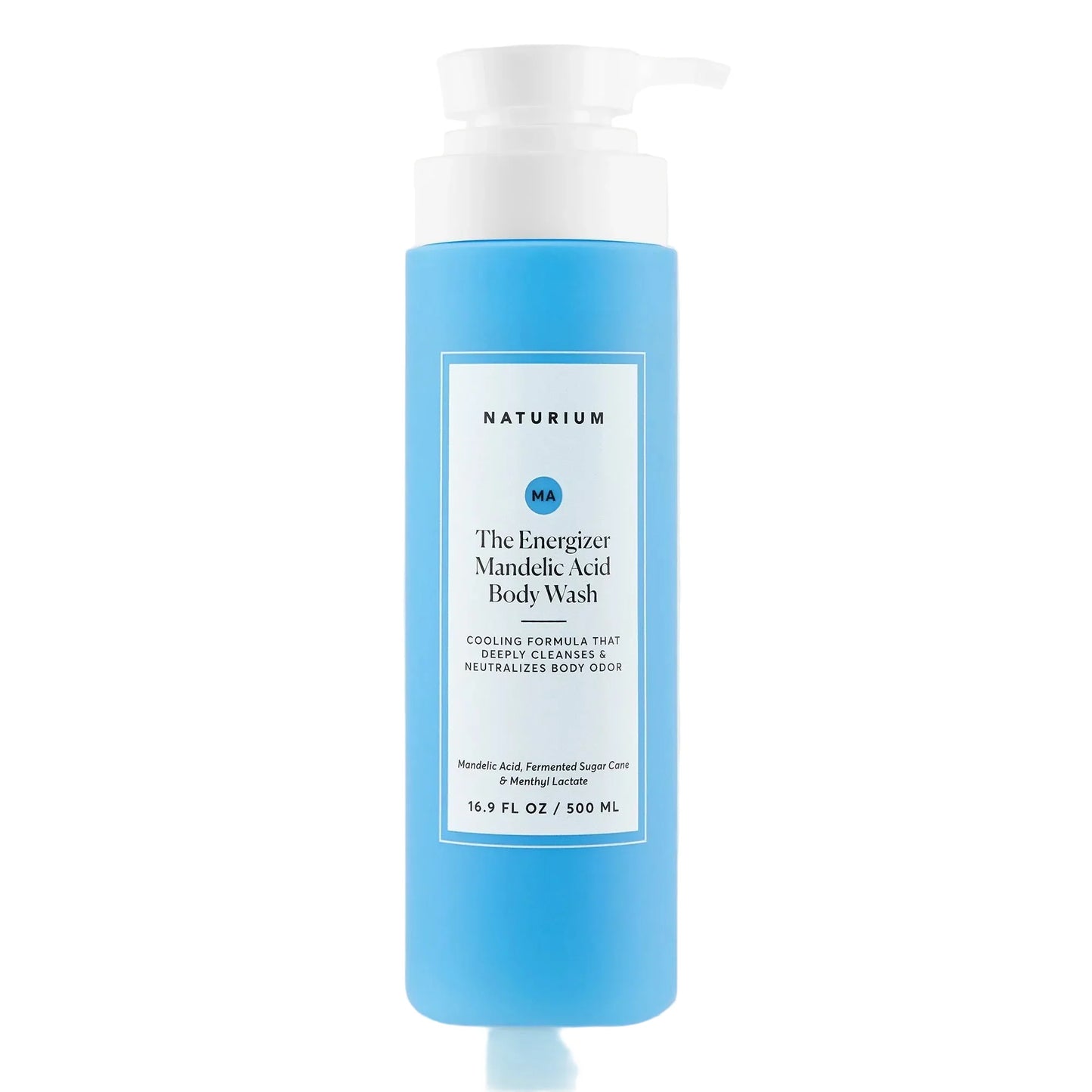 NATURIUM THE PURIFIER MANDELIC SERUM BODY WASH 500ML