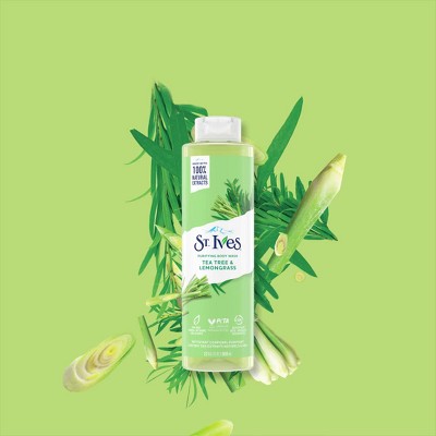 ST. IVES TEA TREE AND LEMON GRASS 650ML