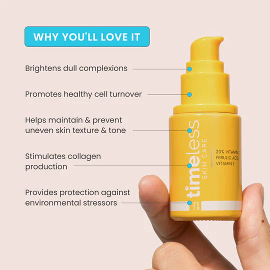 TIMELESS 20% VITAMIN C SERUM 50ML