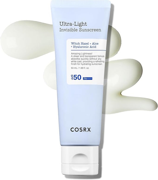 COSRX ULTRA-LIGHT INVISIBLE SUNSCREEN SPF50