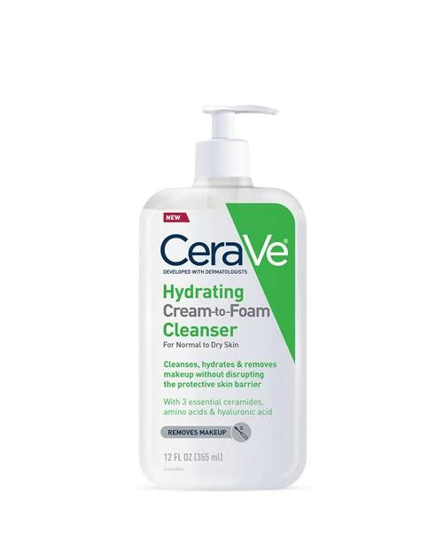CERAVE HYDRATING CREAM TO FOAM CLEANSER 562ML