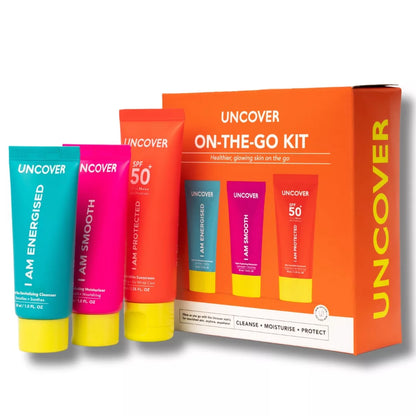 UNCOVER ON THE GO KIT + FREE I AM BEAUTIFUL SHEET MASK